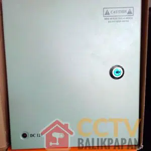 CCTV power supply box for security camera systems, 12V 10A, reliable and easy to install.