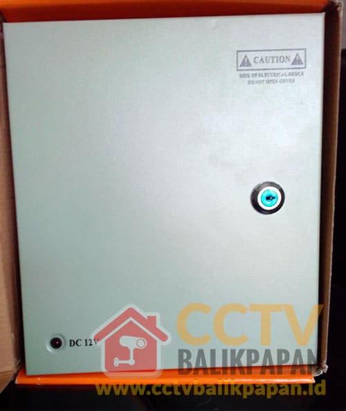 CCTV power supply box for security camera systems, 12V 10A, reliable and easy to install.