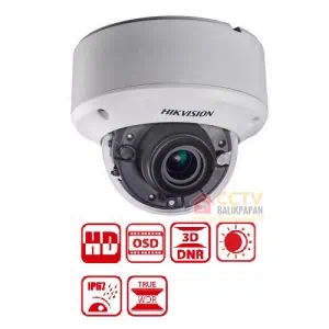 Hikvision outdoor 2MP camera with HD resolution, night vision, and weatherproof design.