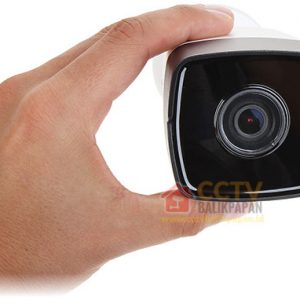 Hikvision 2MP IP Camera for security surveillance, compact design, high-resolution video.