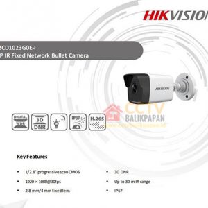2MP Hikvision Bullet Camera for CCTV Security.
