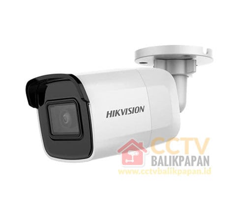 Hikvision 2MP IP Camera for surveillance in Balikpapan. High-quality security camera with clear vide.