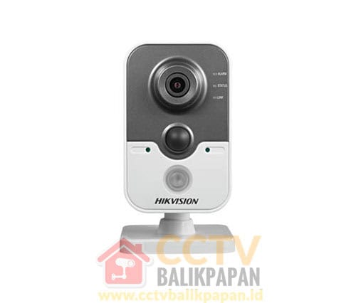 Hikvision 2MP IP camera for surveillance with wireless connectivity and high-resolution video.