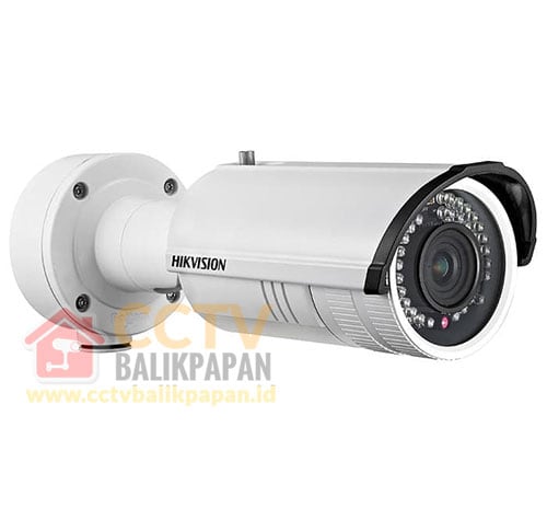 Hikvision 2MP IP Camera for surveillance in Balikpapan. High-resolution security camera with night v.