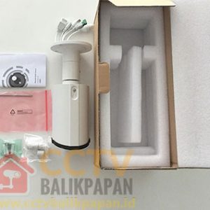 High-resolution Hikvision IP camera for surveillance.