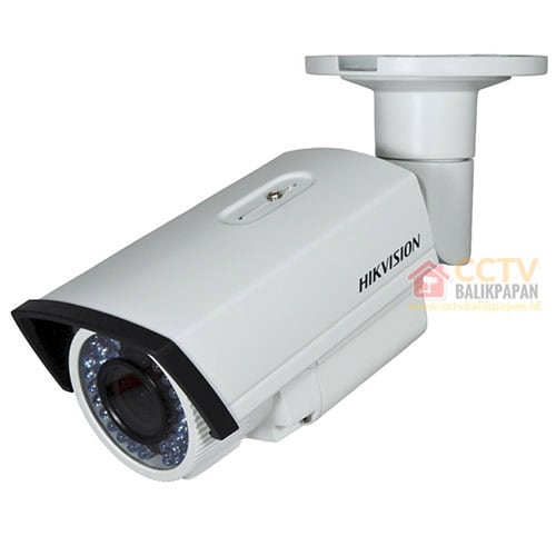 Hikvision outdoor CCTV camera for security surveillance.