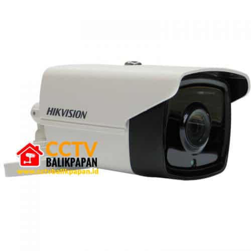 Outdoor Hikvision CCTV camera for security monitoring.