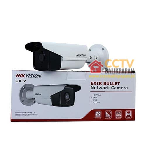Hikvision outdoor CCTV camera for security surveillance.