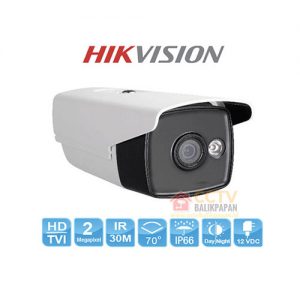 Outdoor 2MP Hikvision CCTV camera for security surveillance.