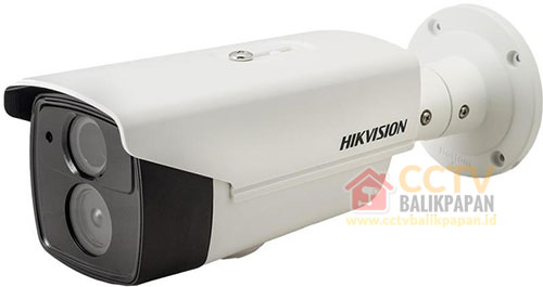 Outdoor 2MP Hikvision CCTV camera for security surveillance.
