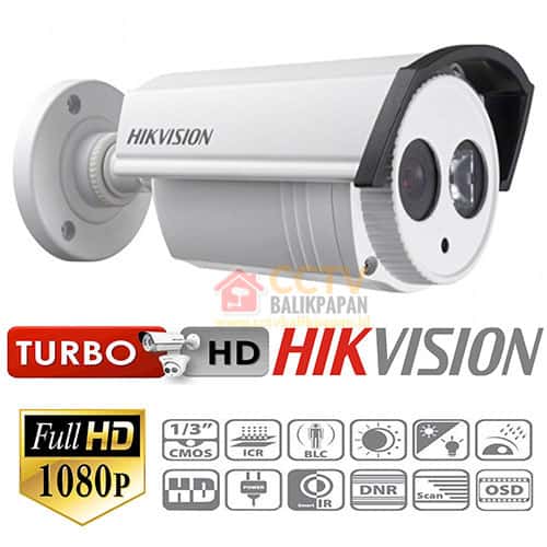 Hikvision DS-2CE16D5T-IT1 outdoor 2MP CCTV camera for security surveillance.
