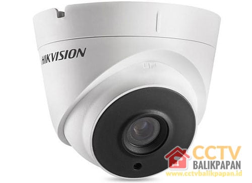 Outdoor Hikvision CCTV camera for security monitoring.