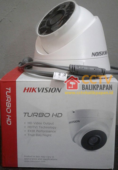 Outdoor Hikvision CCTV camera for security monitoring.