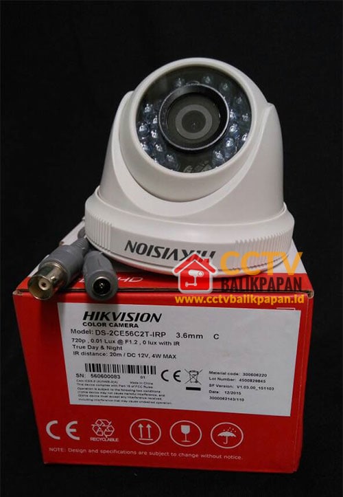 Indoor Hikvision CCTV Camera for security monitoring.