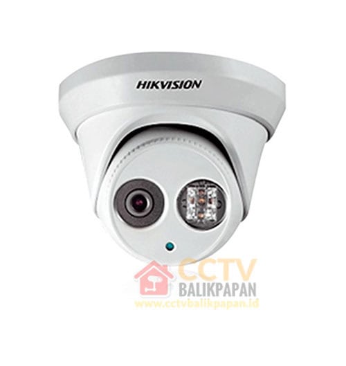 Outdoor Hikvision CCTV camera for security monitoring.