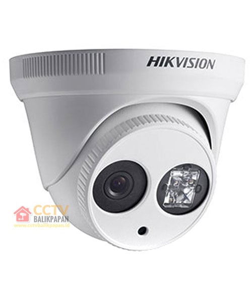 Hikvision outdoor CCTV camera for security surveillance.