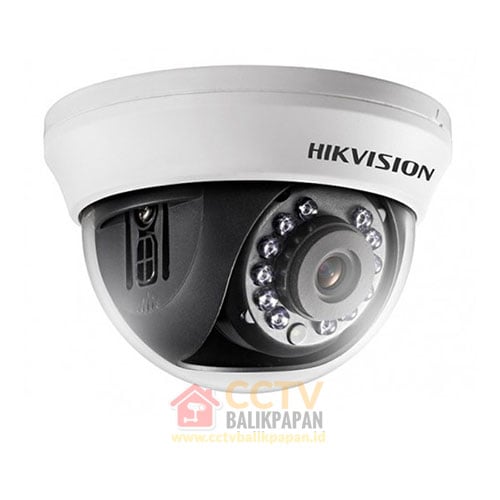 Indoor 2MP Hikvision CCTV camera with infrared night vision.