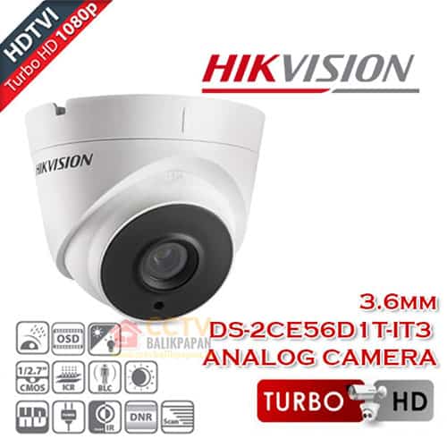 Hikvision outdoor 2MP camera for security surveillance with high-definition video.