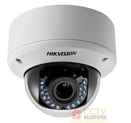 Hikvision DS-2CE56D5T-AVPIR3ZH outdoor 2MP CCTV camera for surveillance.