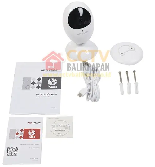 Wireless IP Camera Hikvision DS-2CV2U01FD-IW for surveillance.