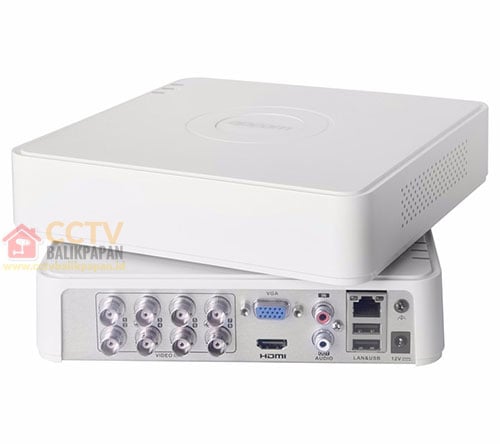 HIKVISION 8-channel DVR for CCTV recording and surveillance.
