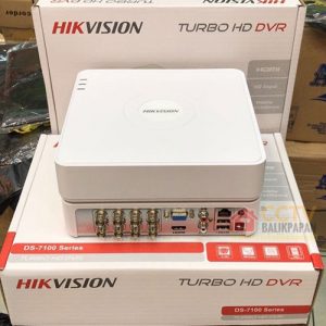 Hikvision DVR 7108HGHI-F1 8 Channel for CCTV recording and surveillance.