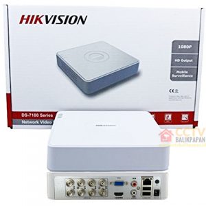 Hikvision DVR 7108HGHI-F1/N 8-channel security recorder for CCTV systems.