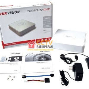 HIKVISION DVR 7116HGHI-F1/N 16-channel security recorder for surveillance.