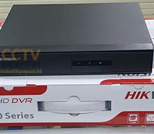 Hikvision DVR 7204HGHI-F1 4-channel security recorder for CCTV systems.