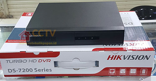 Hikvision DVR 7204HGHI-F1 4-channel security recorder for CCTV systems.
