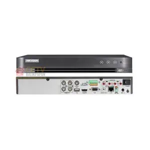 DVR Hikvision 7204HUHI-K1 4-channel for CCTV recording and surveillance.