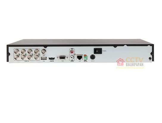 HIKVISION 8-channel DVR for CCTV recording and monitoring.