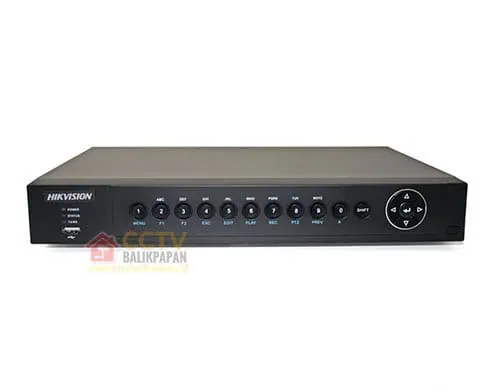 DVR Hikvision 7208HQHI-SH 8 channel for CCTV surveillance systems.