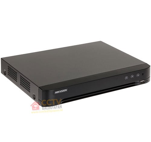 HIKVISION DVR 7208HUHI-K1/4S for 8-channel CCTV recording.