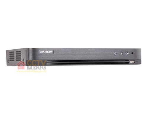 Hikvision DVR 7208HUHI-K2 for CCTV recording.