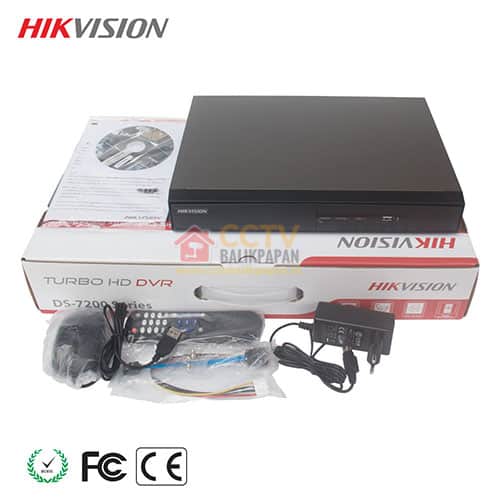 Hikvision DVR 7216HGHI-F1 16-channel security recorder for CCTV systems.
