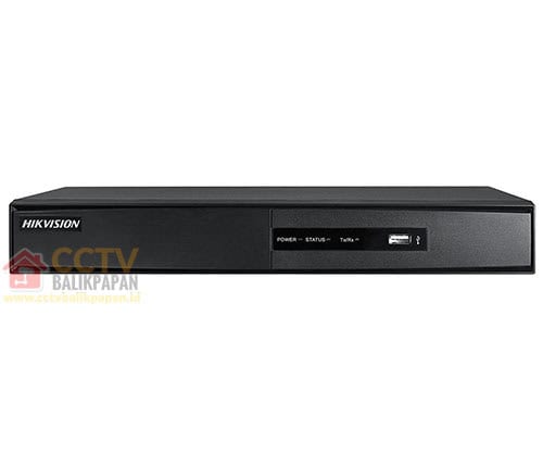 Hikvision DVR 7216HGHI-K1 for 16-channel CCTV recording.