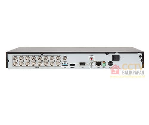 HIKVISION DVR 7216HQHI-K2/P with 16 channels for CCTV recording.