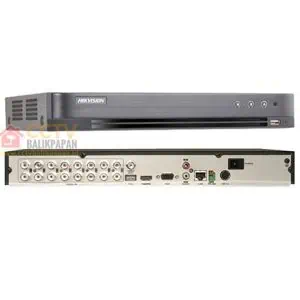 HIKVISION DVR 7216HQHI-K2/P for 16-channel CCTV recording.