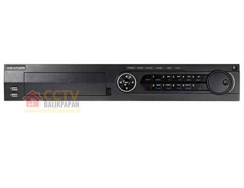 DVR Hikvision 7304HUHI-F4/N 4-channel security recorder.