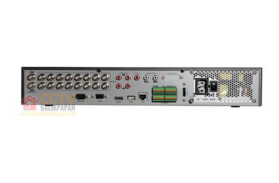 HIKVISION 16-channel DVR for CCTV recording and monitoring.