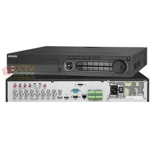 HIKVISION DVR 16 channel model for CCTV recording and surveillance.