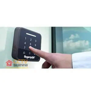 Access control keypad for security system.