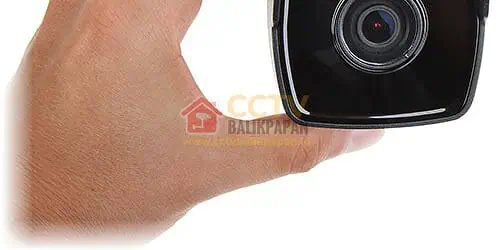Hikvision 1MP IP CCTV camera for security monitoring.