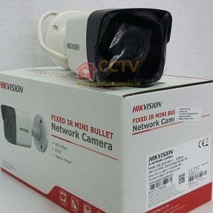 Hikvision IP Camera 1MP for security surveillance. Compact design, easy installation, high-quality v.
