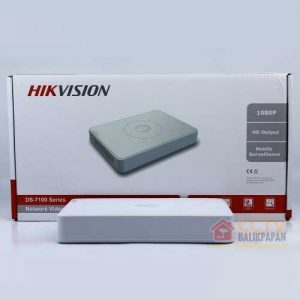HIKVISION DVR 7104HQHI-F1/N for CCTV recording and surveillance.