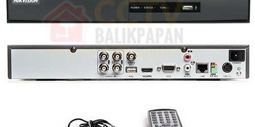 DVR HIKVISION 7204HQHI-K1 4 CHANEL HIKVISION DVR 7204HQHI-K1 4-channel security recorder for CCTV systems.
