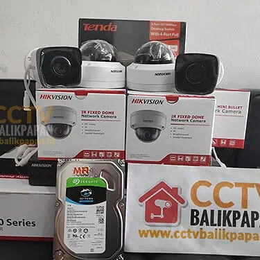High-quality Hikvision CCTV cameras for security.