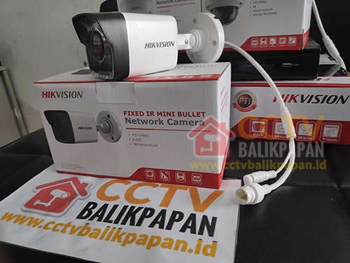 Hikvision IP Camera for CCTV security, ideal for home and business surveillance.