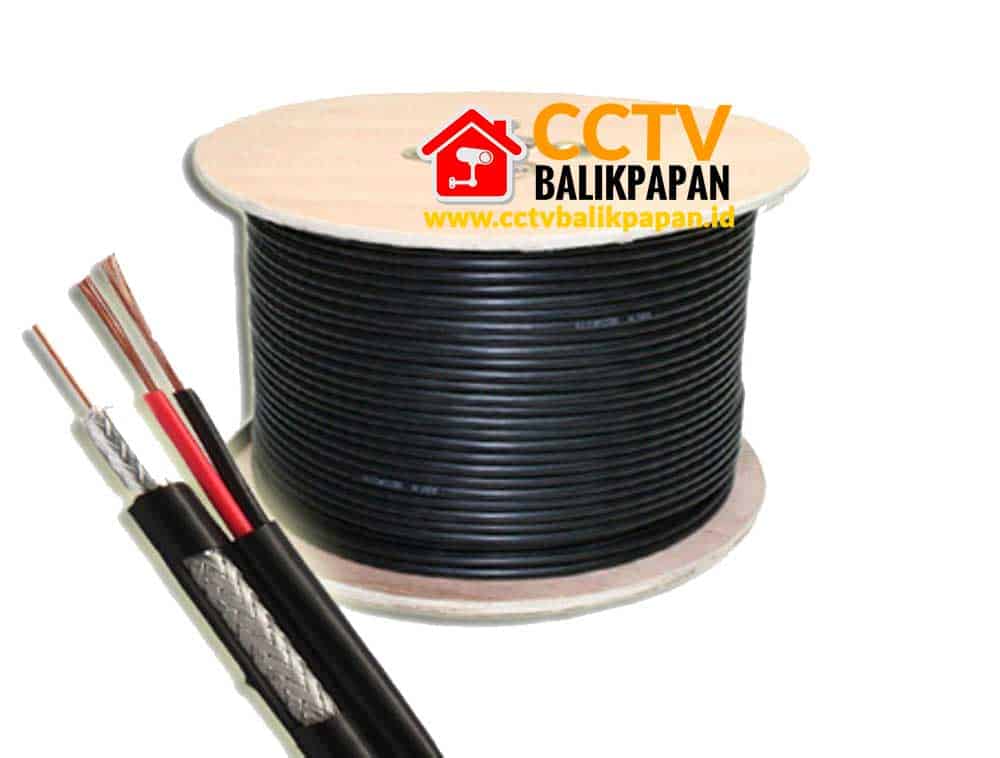 High-quality CCTV cable for security systems in Balikpapan.